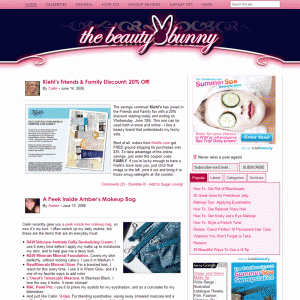 the beauty bunny blog