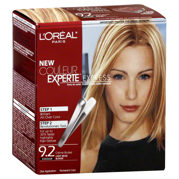 L'Oreal Couleur Experte Haircolor Review 9 Creme Brulee Cooler Light Beige Blonde