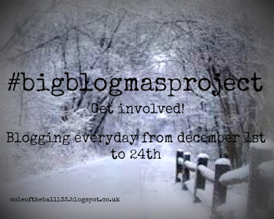 The #bigblogmasproject - blogging every day in December!