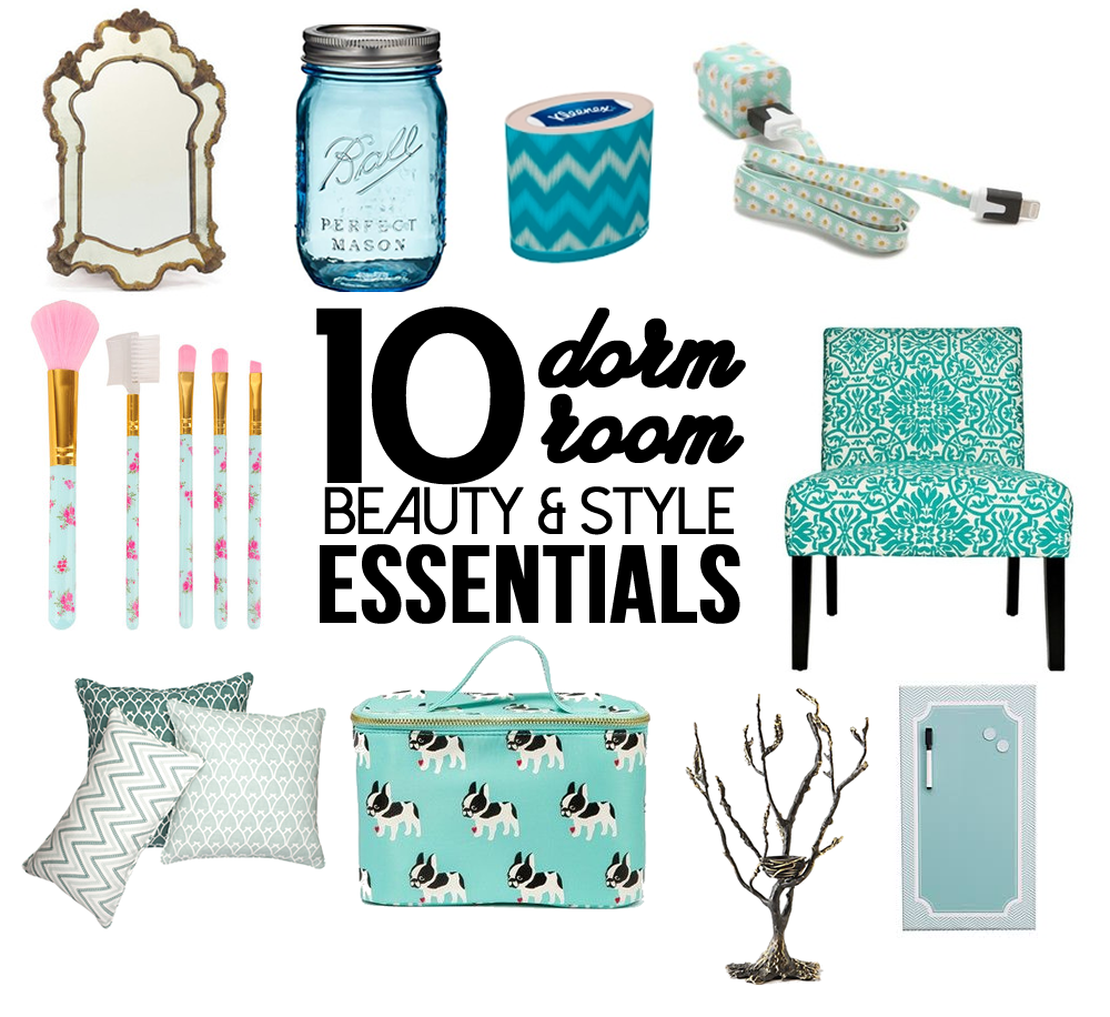 Top 10 Must-Haves For Your Dorm Room Collage