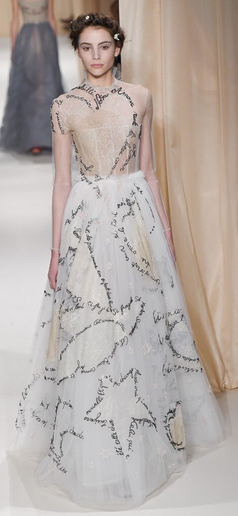 Valentino-SS16-White-Word-Dress-Gown