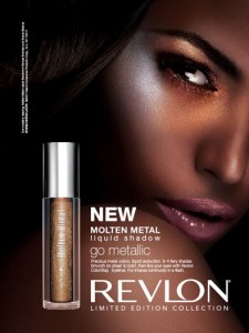 Eyeshadow Review Revlon Molten Metal Liquid Shadow Ad