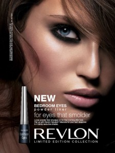 Eye Makeup Review Revlon bedroom-eyes Powder Eyeliner Ad
