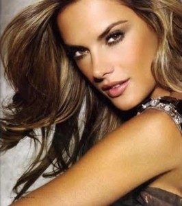 How To Highlight And Contour Your Face with Makeup Alessandra Ambrosio