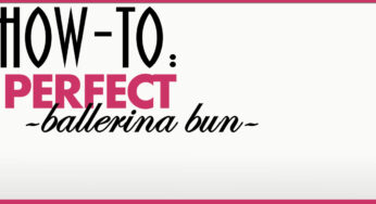 Hairstyle How-To: Create The Perfect Ballerina Bun