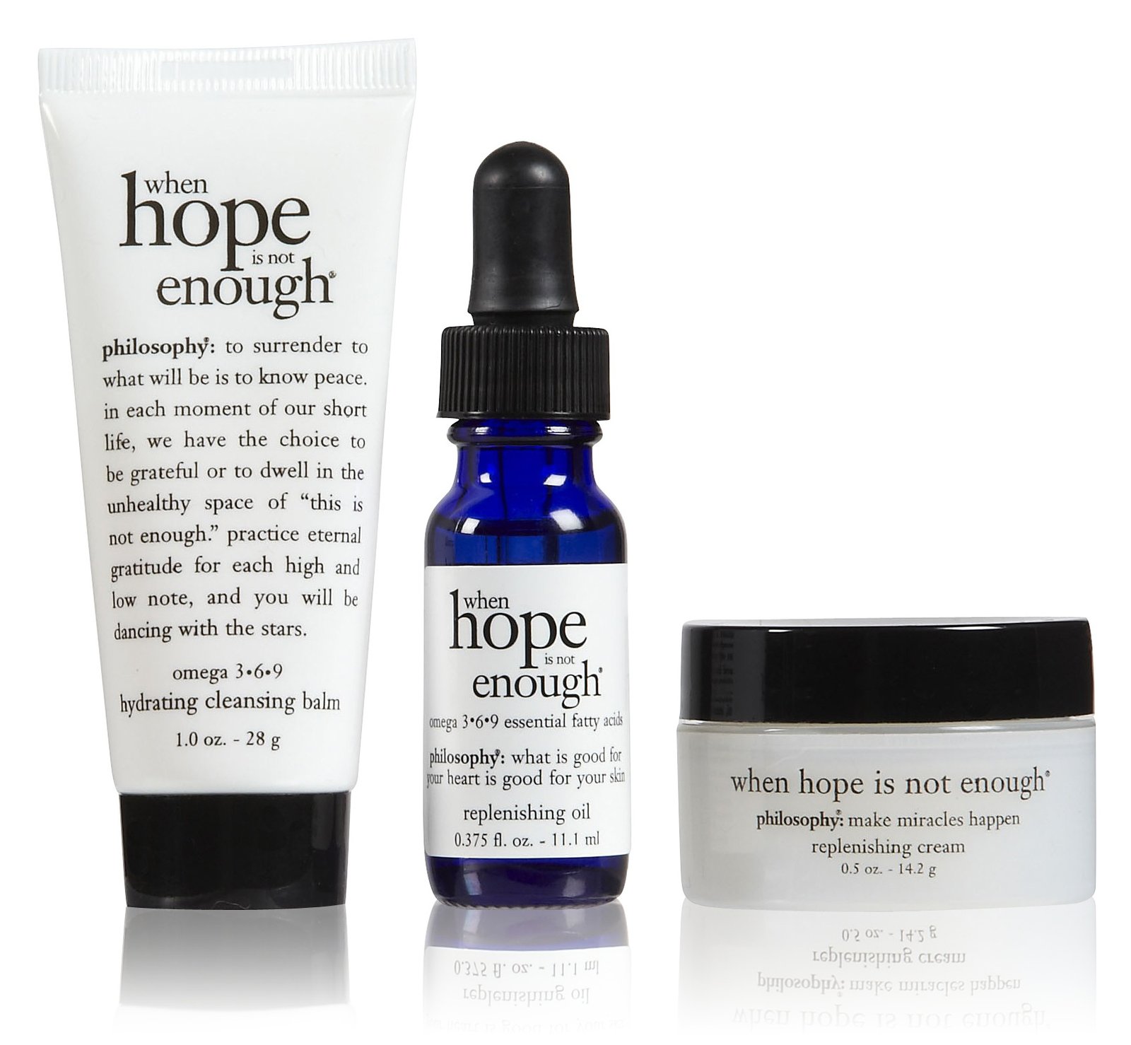 Skincare Reviews Philosophy When Hope is Not Enough Kit