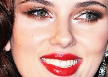 Scarlett Johansson Red Hair Red Lips feature