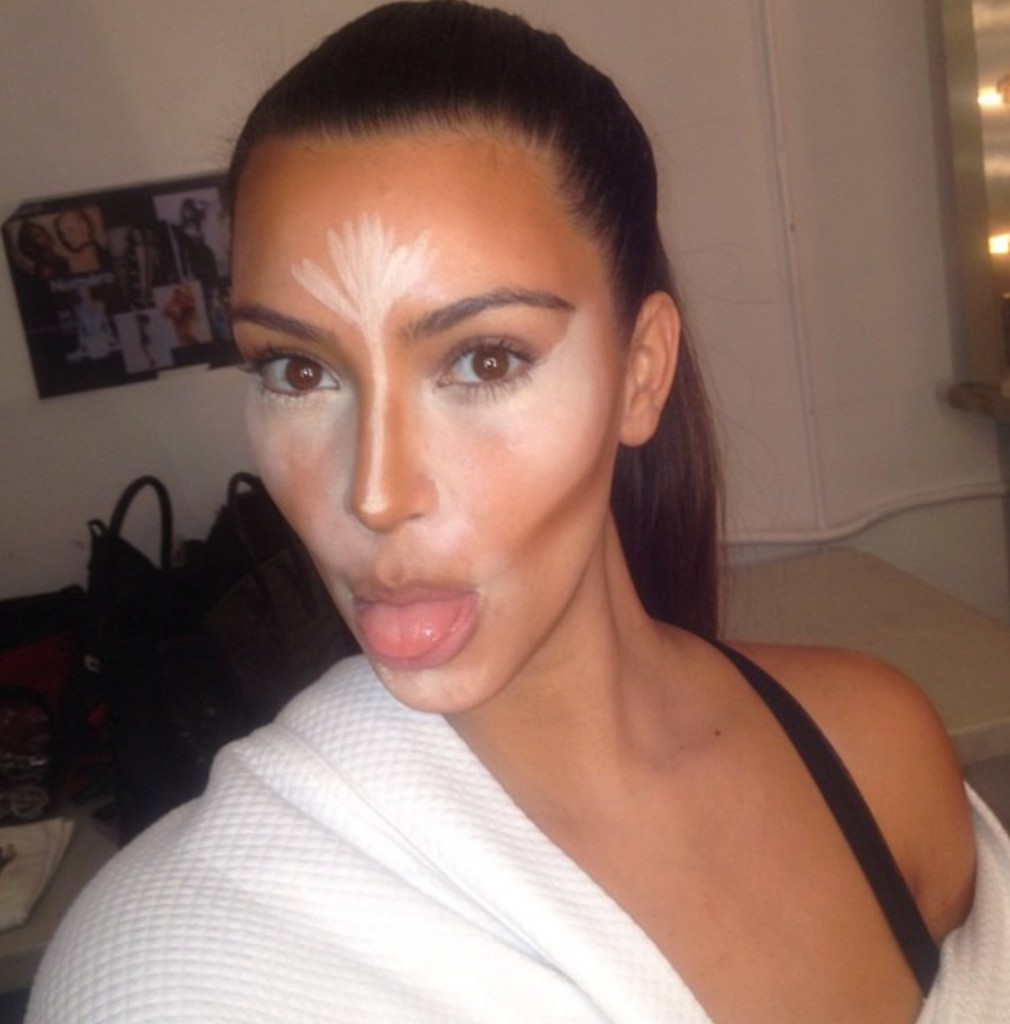 Kim-Kardashian-Makeup-Try-This-At-Home-Instagram