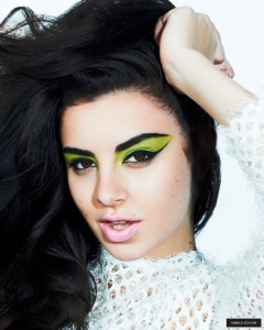 Charli XCX Makeup Azure Eyes For Max Factor