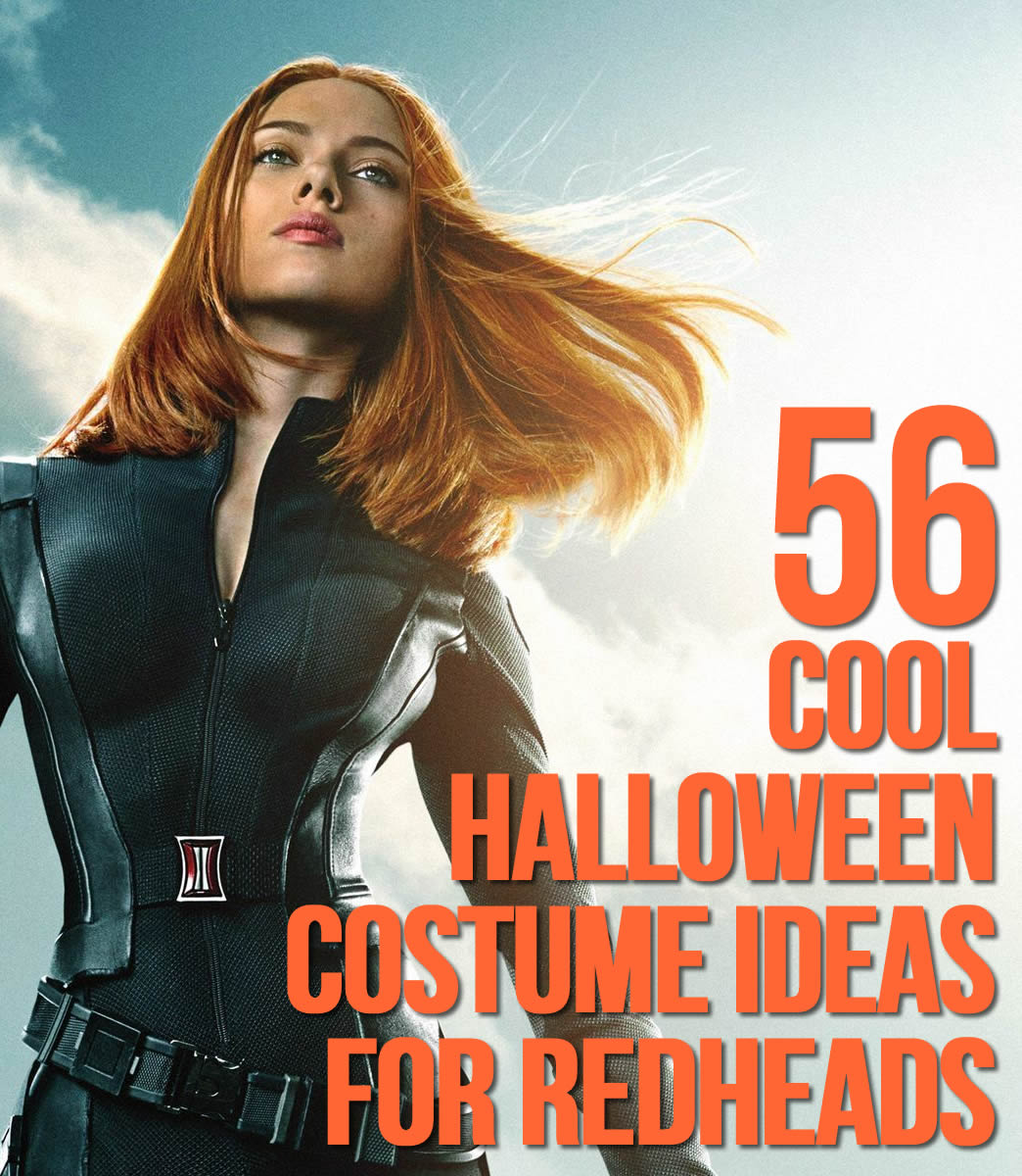 55 Cool Halloween Costume Ideas For Redheads - Scarlett Johansson is only one!