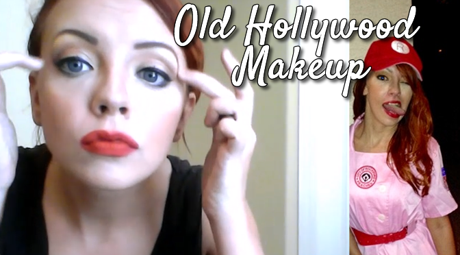 Old Hollywood Makeup Part 1: Eye Makeup [VIDEO]