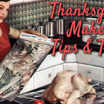 Thanksgiving Makeup 1950s Woman Cooking Turkey