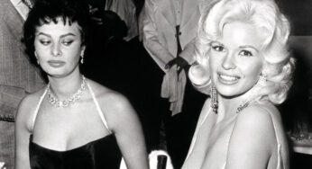 Sophia Loren Throwing Epic Side-Eye at Jayne Mansfield