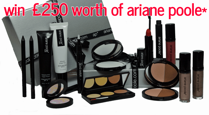 Giveaway: Win 250 Worth of Ariane Poole Makeup
