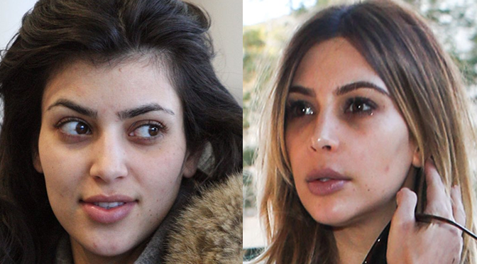 Kim Kardashian Without Any Makeup On Feature