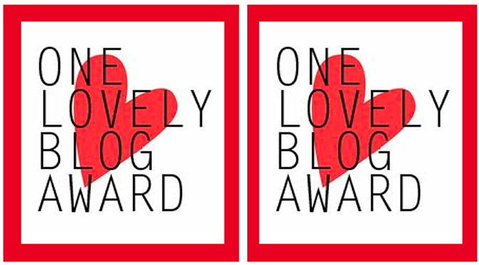 Sassy Dove Got The 2015 One Lovely Blog Award!