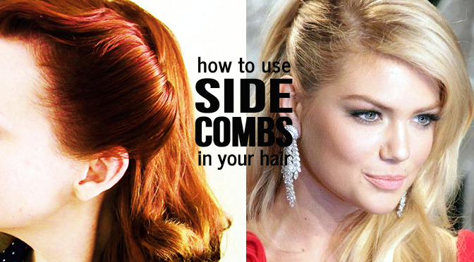 How To Use Side Combs in Your Hair