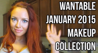 #Wantable January 2015 Makeup Collection [VIDEO]
