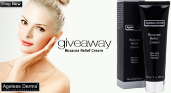 Ageless Derma Rosacea Relief Cream Review + Giveaway