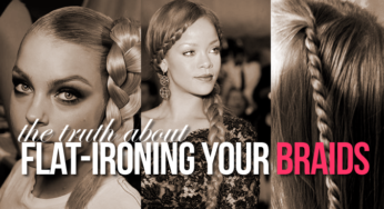 The Truth About How To Flat Iron Your Braids
