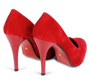 online fashion shopping tips red high heels