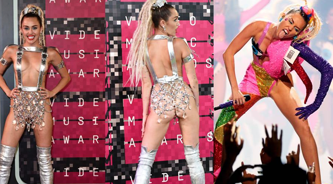 Miley’s 2015 MTV VMAs Fashion + Beauty Rundown
