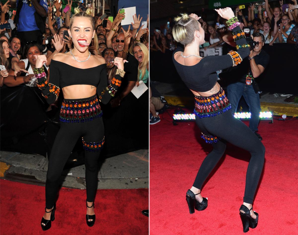 Miley Cyrus MTV VMA Awards 2013 Dolce Gabbana