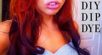 Dip Dye Reverse-Ombre DIY Haircolor