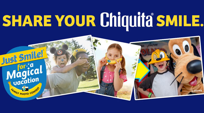 Bananas for Chiquita + Disney: GIVEAWAY! #JustSmileContest #ad #AwakenSummer