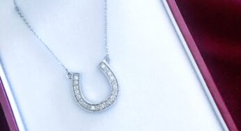 The necklace that works for every wardrobe #HorseshoeNecklace