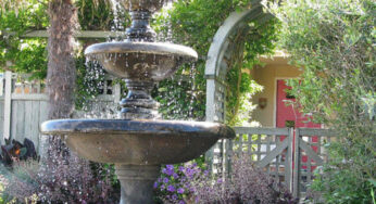 Style your backyard with fountains