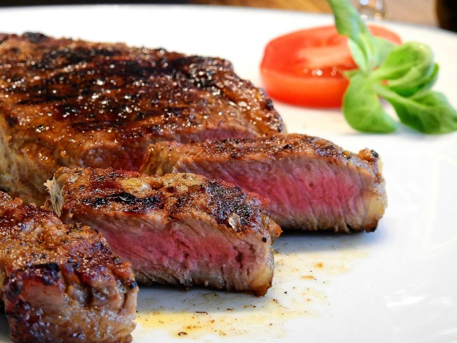 steak perfect juicy medium rare
