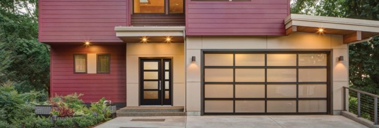 lovely modern house glazed door