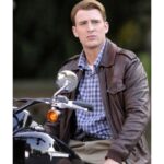 captain america brown leather jacket