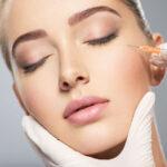 medical-spa beautiful woman injection needle fillers