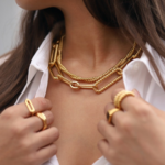 young woman wearing jewelry
