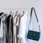 white-t-shirt-female-fashion-shirt-dress-clothes-rack classic timeless capsule