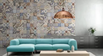 How To Create A Stunning Living Room Feature Wall With Sticky Wallpaper